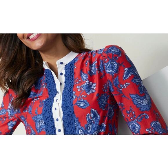 Etcetera Trellis Blouse - Picture 9 of 9